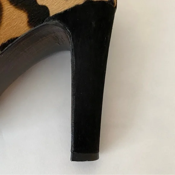 ⭐️2 x HOST PICK⭐️ Stuart Weitzman Leopard and Black Suede Platform Heels - Picture 5 of 10